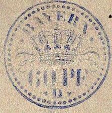 Tax stamp photo