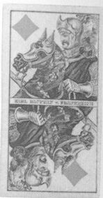 Diamonds-Cavalier (Tarot)