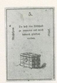 Single card