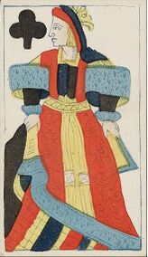 Clubs-Queen (Tarot)
