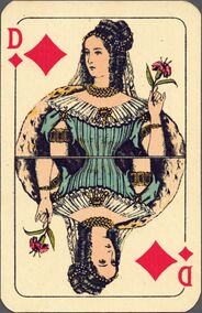 Diamonds-Queen (French)