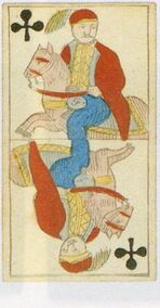 Clubs-Cavalier (Tarot)