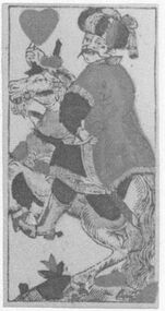 Hearts-Cavalier (Tarot)
