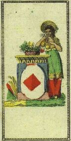 Diamonds-Queen (Tarot)