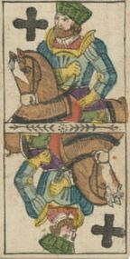Clubs-Cavalier (Tarot)