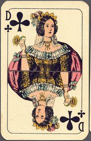Clubs-Queen (French)
