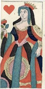 Hearts-Queen (Tarot)