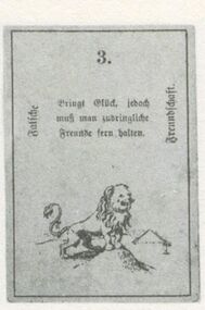 Single card