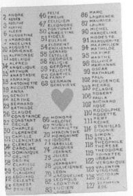 Single card