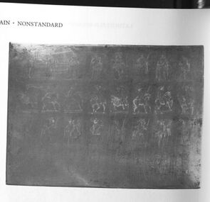 Druckstock SPA plate 2 (Keller, Cary Collection)