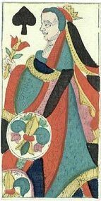 Spades-Queen (Tarot)