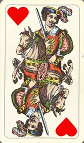 Hearts-Cavalier (Tarot)