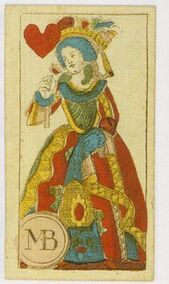 Hearts-Queen (Tarot)