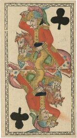 Clubs-Cavalier (Tarot)