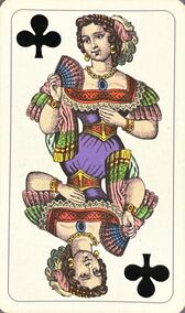 Clubs-Queen (Tarot)