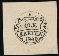 Tax stamp photo