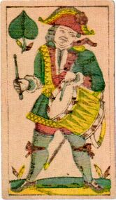 Leaves-Over Knave (German)