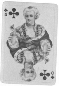 Clubs-Queen (French)