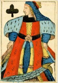 Clubs-Queen (French)