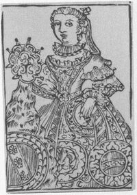 Queen (French, suit undetermined)
