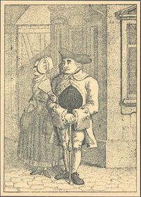 Spades-Ace (French) Photo of the reproduction Card almanac for 1807 (facsimile Georg Olms, 1970)