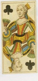 Clubs-Queen (Tarot)