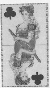 Clubs-Queen (Tarot)