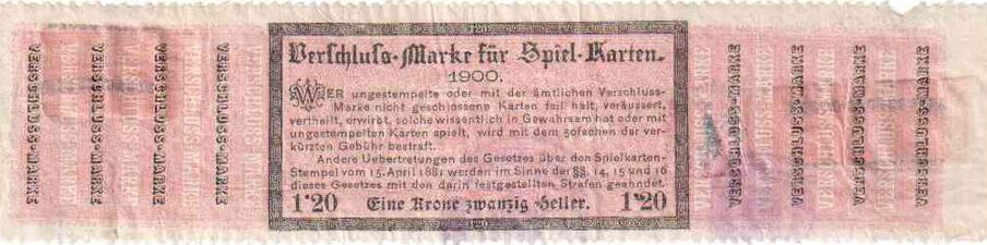 Tax stamp photo