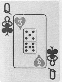 Clubs-Queen (French)