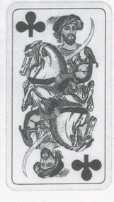 Clubs-Cavalier (Tarot)